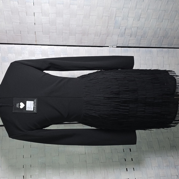 MISSGUIDED FRINGE DRESS - Picture 2 of 8